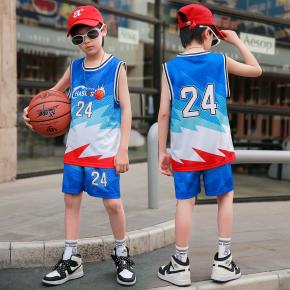 Boy basketball jersey set